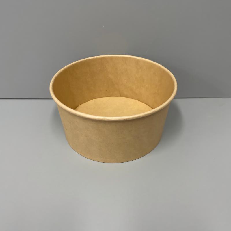 1000ml Round Paper Bowls Kraft