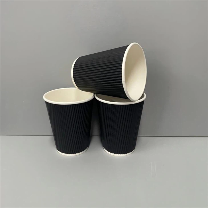 12 Oz Ripple Wall Coffee Cups,Ø90,customizable