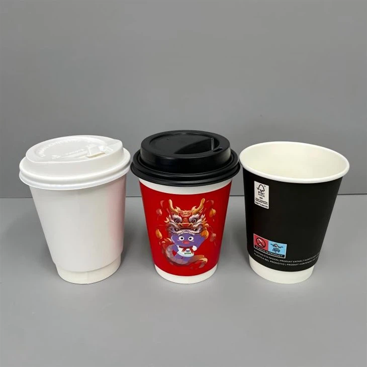 12 Oz Double Wall Take Away Hot Paper Cup Ø90