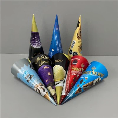 Aluminum Paper Ice Cream Packaging